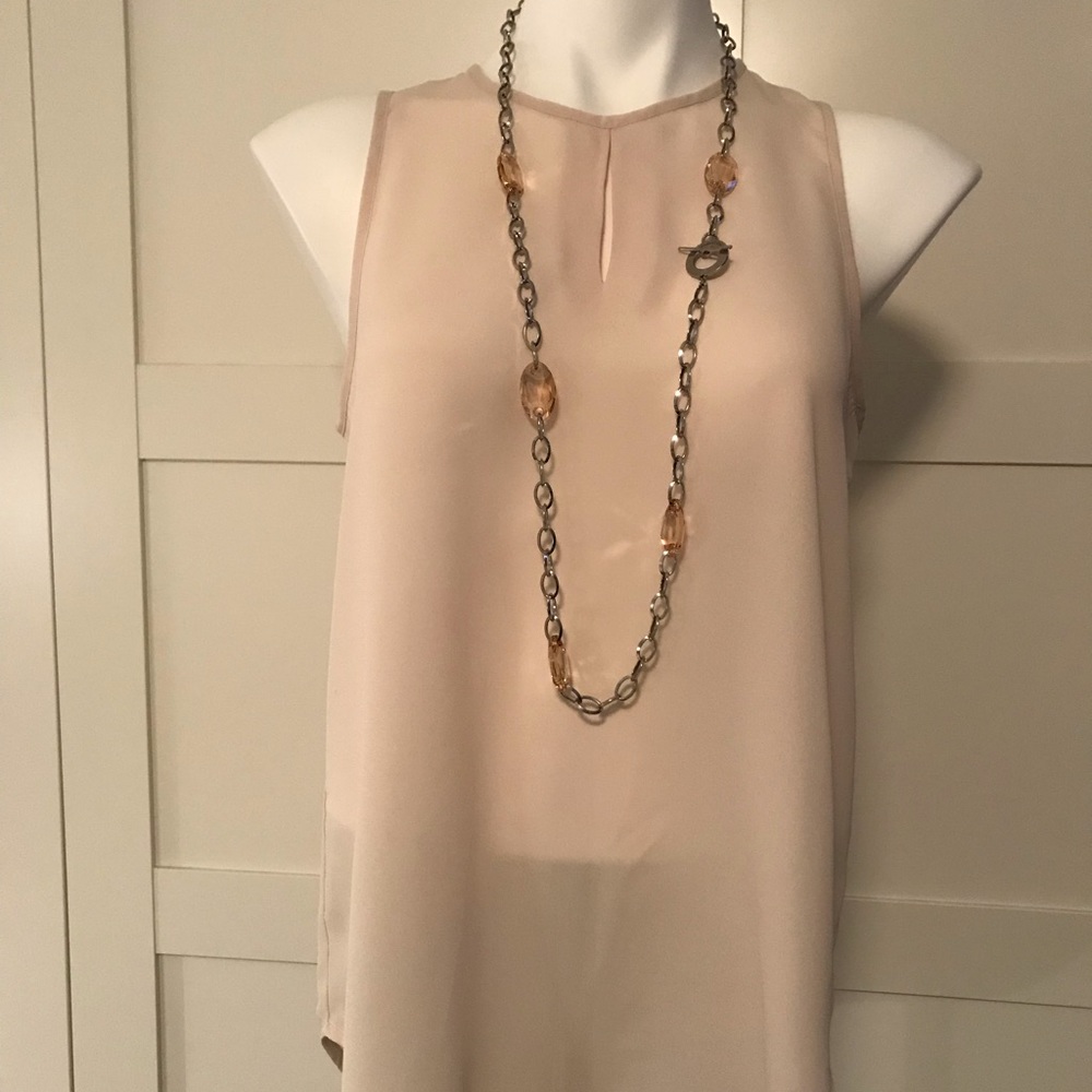 {BOGO} Violet + Claire Sheer Peephole Blouse